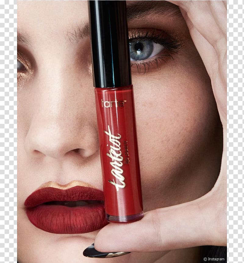 Cosmetics advertising Lipstick Tarte Cosmetics, irina shayk transparent background PNG clipart