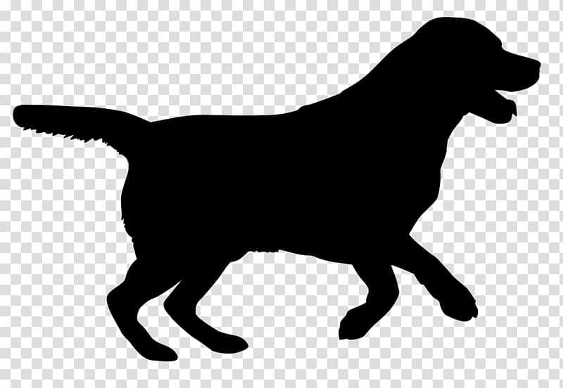 Labrador Retriever Puppy Silhouette Dog breed Cat, puppy transparent background PNG clipart