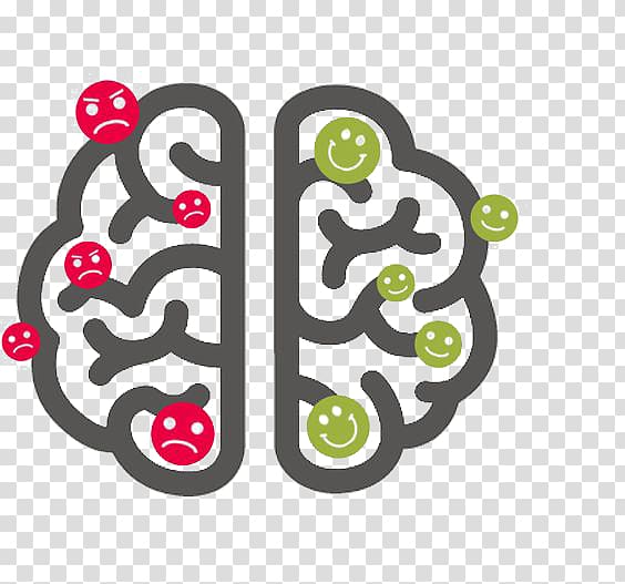 Lateralization of brain function Hardwiring Happiness Human brain Icon, Creative brain transparent background PNG clipart