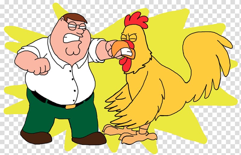 Peter Griffin Homer Simpson Ernie The Giant Chicken, Brian transparent background PNG clipart