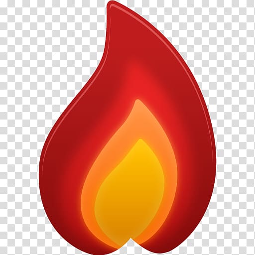 red fire emoji, orange font, Hot transparent background PNG clipart