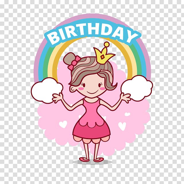 Illustration Happy Birthday graphics, с днем рождения transparent background PNG clipart