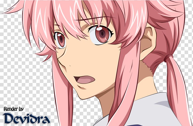 Yuno Gasai Future Diary Cardcaptor Sakura Yandere, mirai nikki transparent background PNG clipart