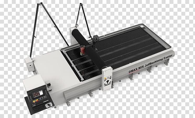 Water jet cutter Machine Omax Corporation Cutting Abrasive, water transparent background PNG clipart