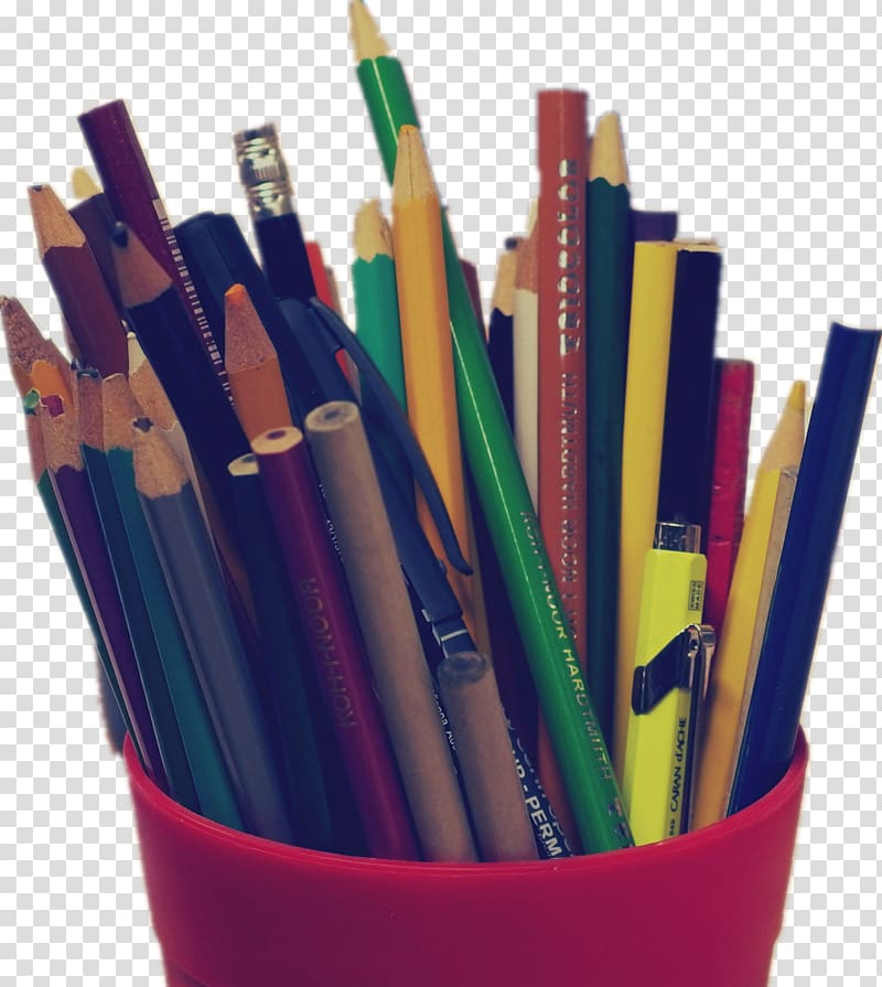 Paper Colored pencil, A pen filled pen transparent background PNG clipart