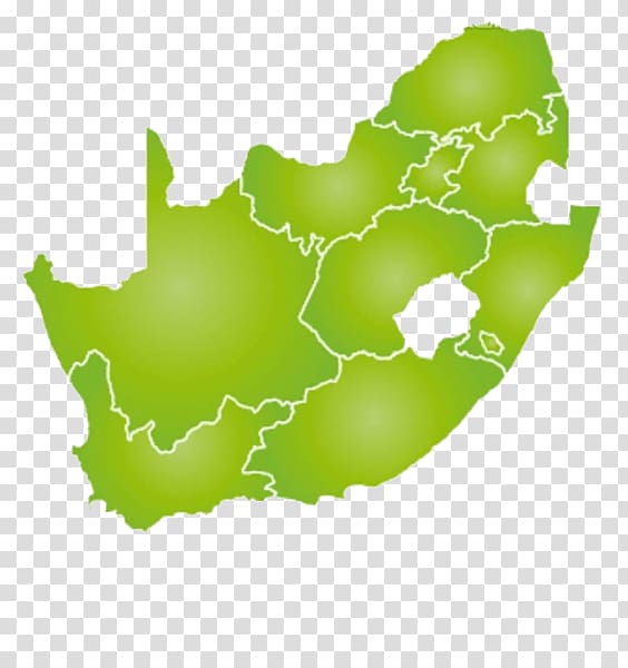 South Africa Blank map Map, Green Map of South Africa transparent background PNG clipart