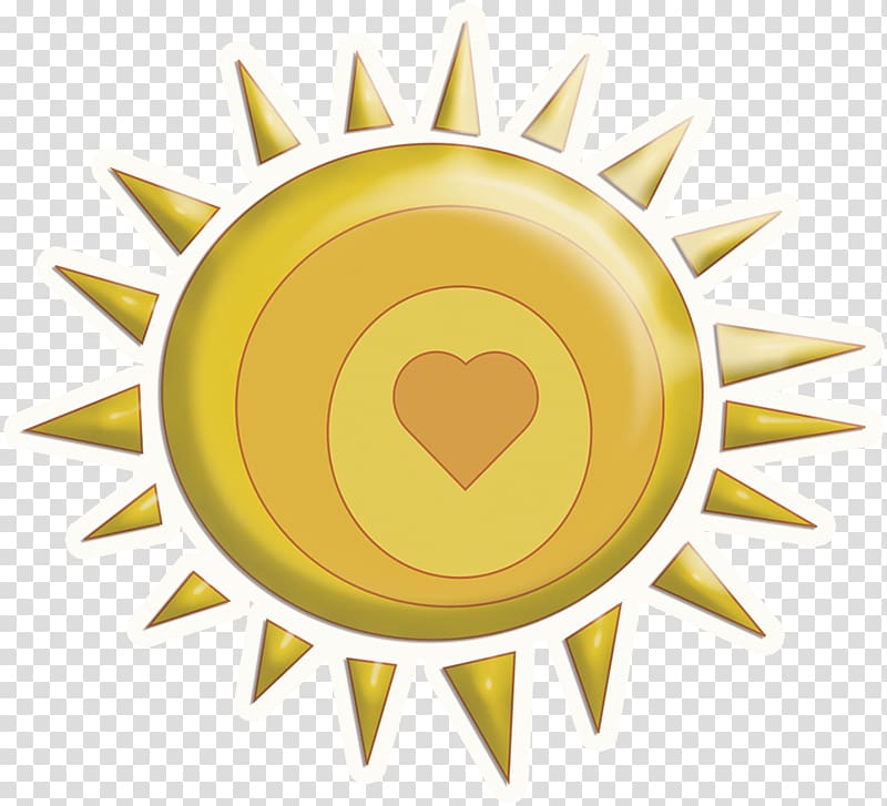 Heart , sun transparent background PNG clipart