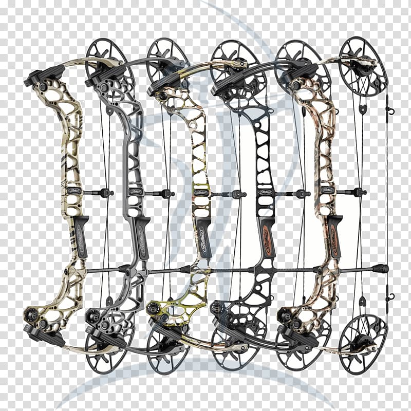 Compound Bows Bow and arrow Archery Bowhunting, gemstone magic transparent background PNG clipart