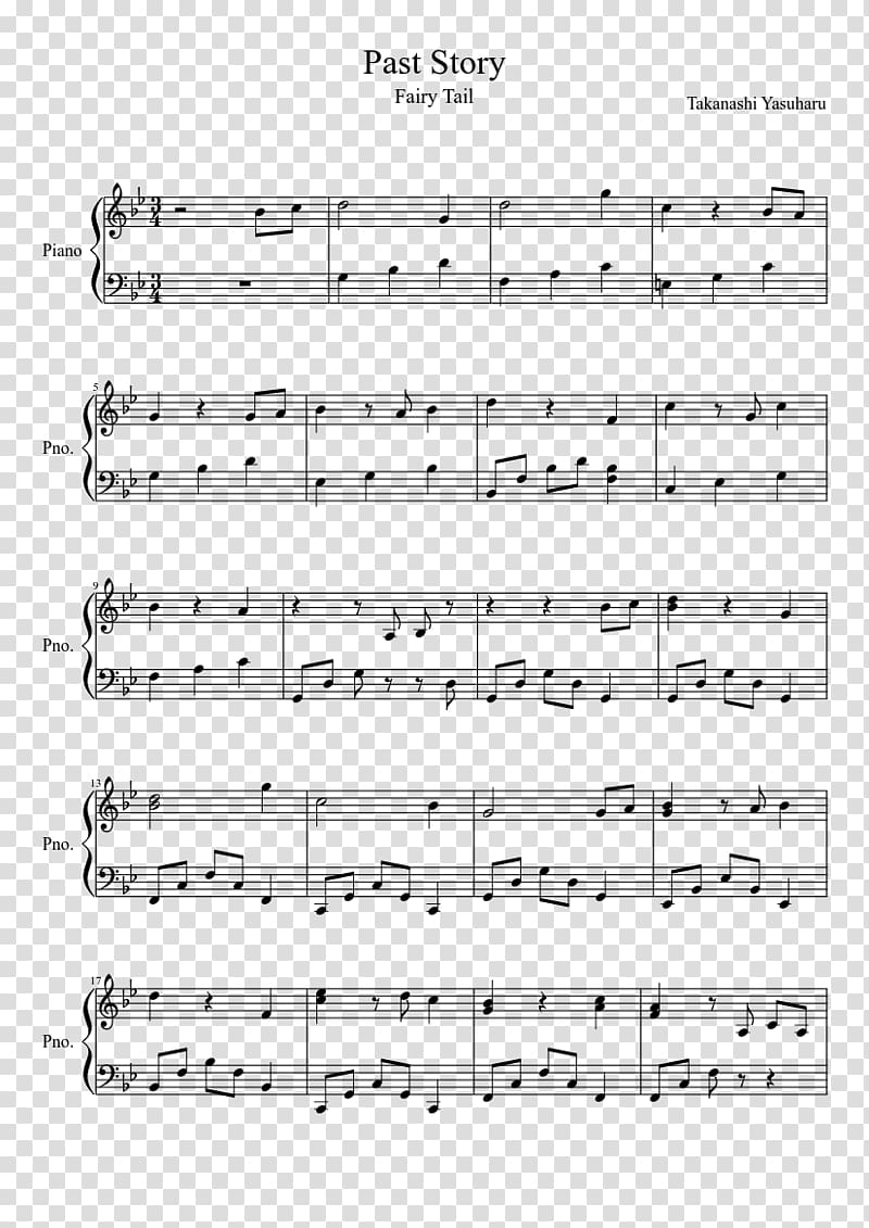 Sheet Music Piano See You Again Song MuseScore, sheet music transparent background PNG clipart