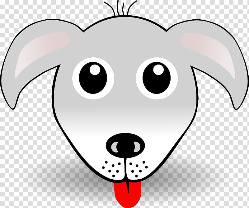 Dog Puppy Facebook , Silly Cartoon Face transparent background PNG clipart