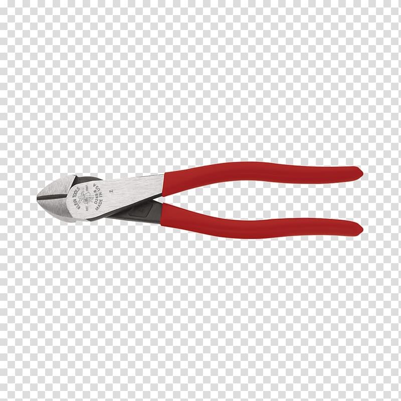 Klein Tools Diagonal pliers Cutting, Pliers transparent background PNG clipart