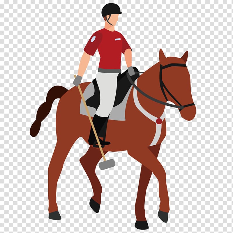 Mustang English riding Pony Equestrianism Mounted police, Handsome knight transparent background PNG clipart