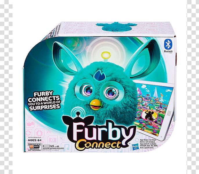 Hasbro Furby Connect Friend Stuffed Animals & Cuddly Toys Teal, toy transparent background PNG clipart
