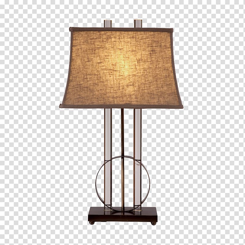 Table Light fixture Mirror Interior Design Services, Chinese geometric minimalist table lamp base transparent background PNG clipart