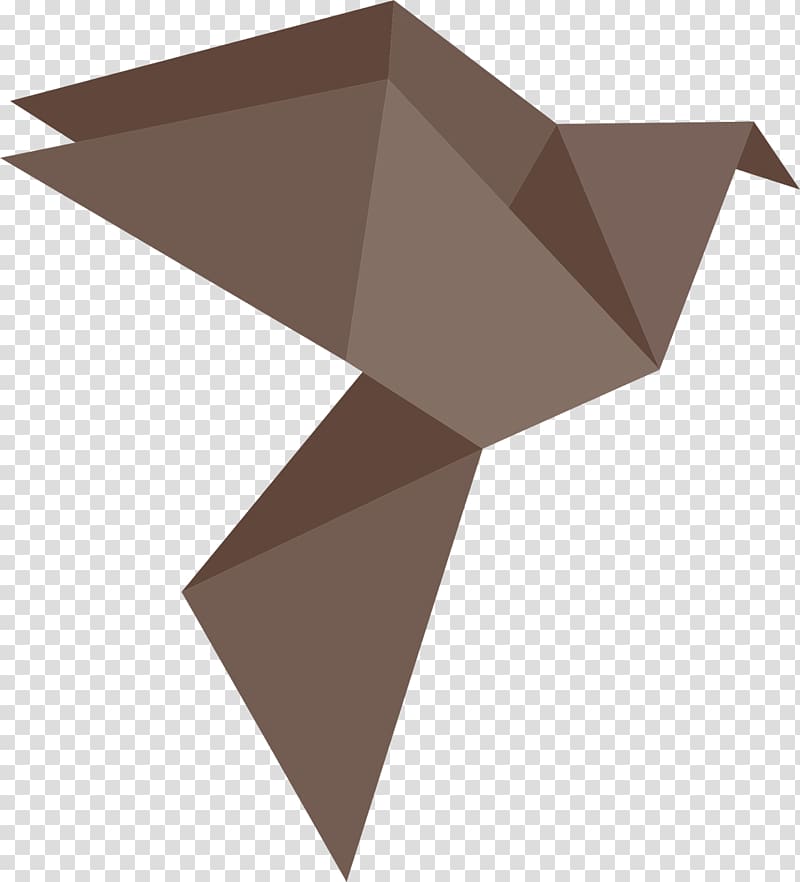 Orizuru Crane Triangle, crane transparent background PNG clipart