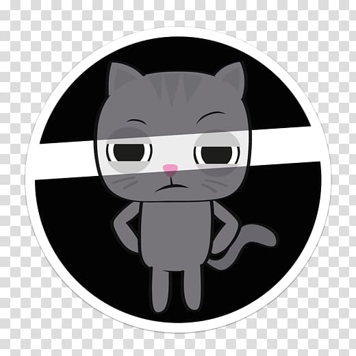 Whiskers Mask Cat Forgot My Face Character, mask transparent background PNG clipart