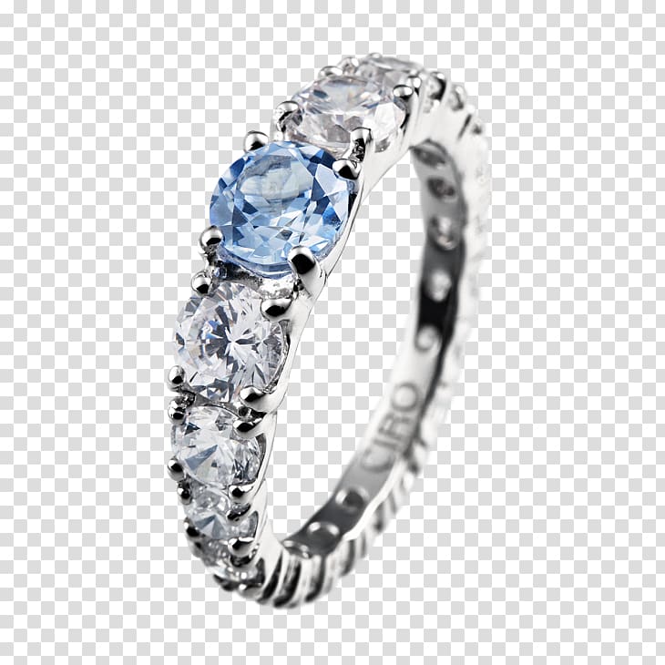 Wedding ring Sapphire Diamond Diamantaire, ring transparent background PNG clipart