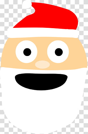 Emoji Social media , Santa transparent background PNG clipart thumbnail
