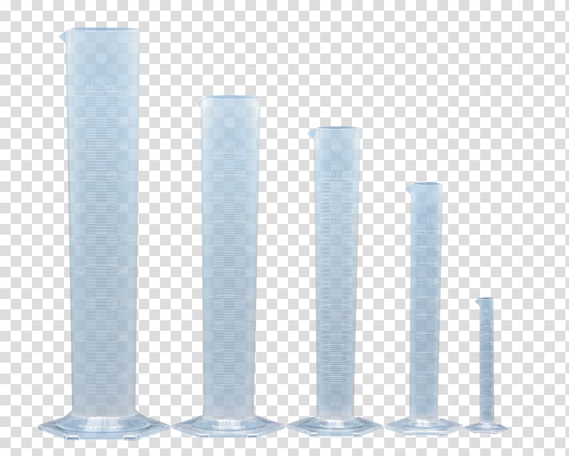 Graduated Cylinders Volumetric flask Borosilicate glass, glass transparent background PNG clipart
