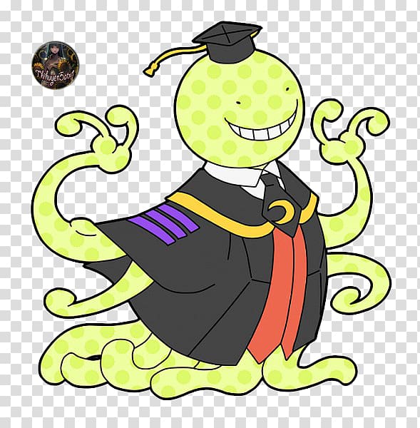 Nagisa Shiota Assassination Classroom Koro-sensei Drawing, koro sensei transparent background PNG clipart