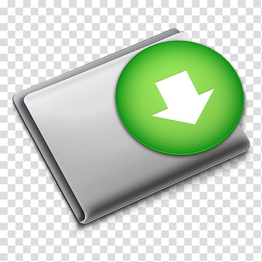 green arrow and gray card , computer icon brand green, Folder transparent background PNG clipart