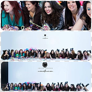 Public Relations Collage Girl Brand, collage transparent background PNG clipart thumbnail