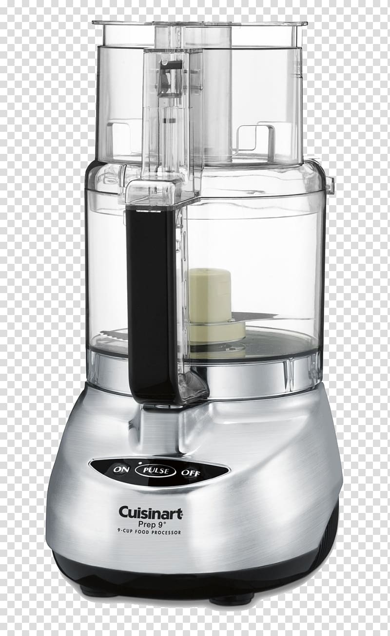 Cuisinart Custom 14 Food processor Cuisinart Prep 9 DLC-2009 KitchenAid, food Processor transparent background PNG clipart