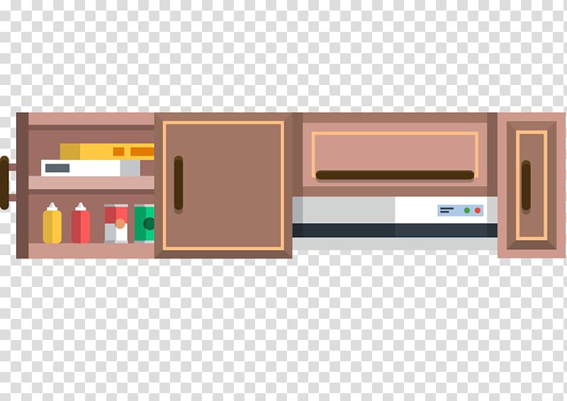 Kitchen cabinet Interior Design Services, Kitchen supplies wardrobe flat transparent background PNG clipart