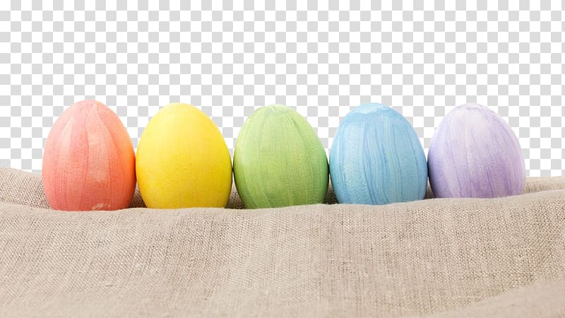 Easter egg RGB color model, Color Easter eggs transparent background PNG clipart