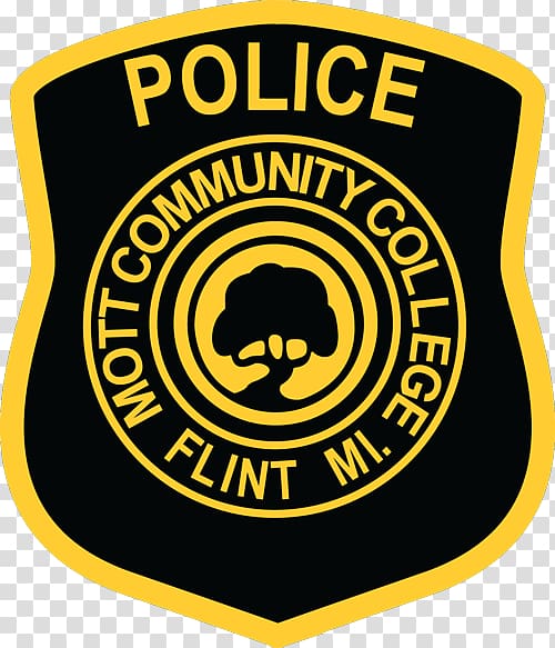 Mott Community College Police Badge, active shooter college students in classroom transparent background PNG clipart