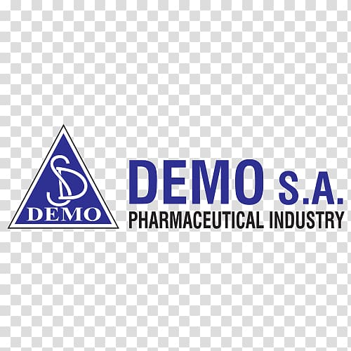 Logo DEMO S.A. Pharmaceutical Industry Organization Brand, Creative Services transparent background PNG clipart