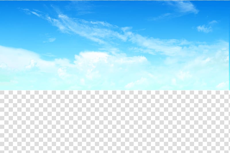 the blue sky and white clouds transparent background PNG clipart