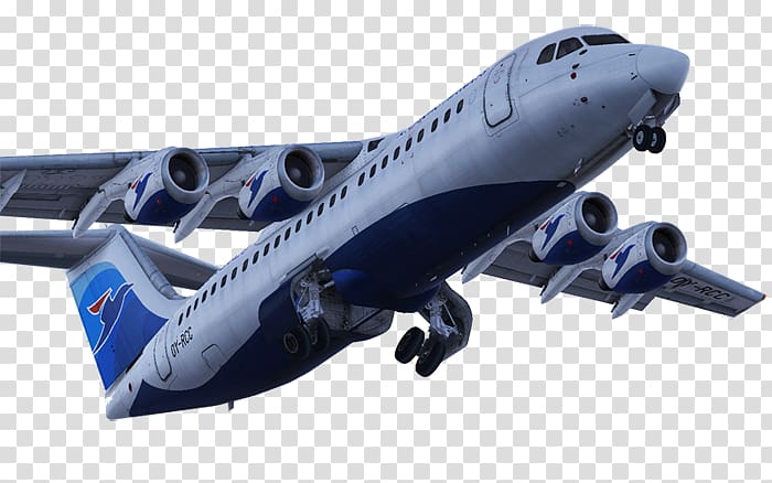 Airbus British Aerospace 146 Flight Aircraft Air travel, RJS Models transparent background PNG clipart