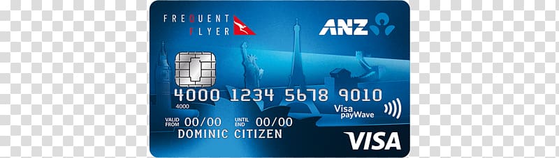 Credit card Australia and New Zealand Banking Group Visa, Visit Card transparent background PNG clipart