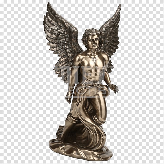 Angels Bronze sculpture Statue Figurine, angel transparent background PNG clipart