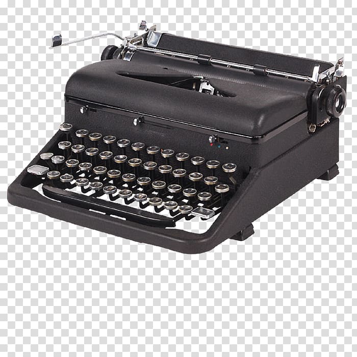 Typewriter Carbon paper Touch typing Smith Corona, write transparent background PNG clipart
