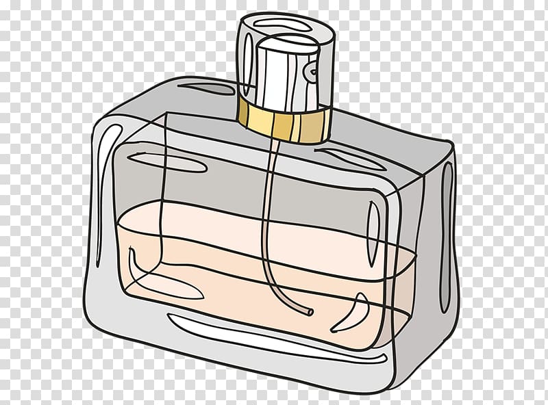 Cartoon Illustration, Illustration perfume transparent background PNG clipart