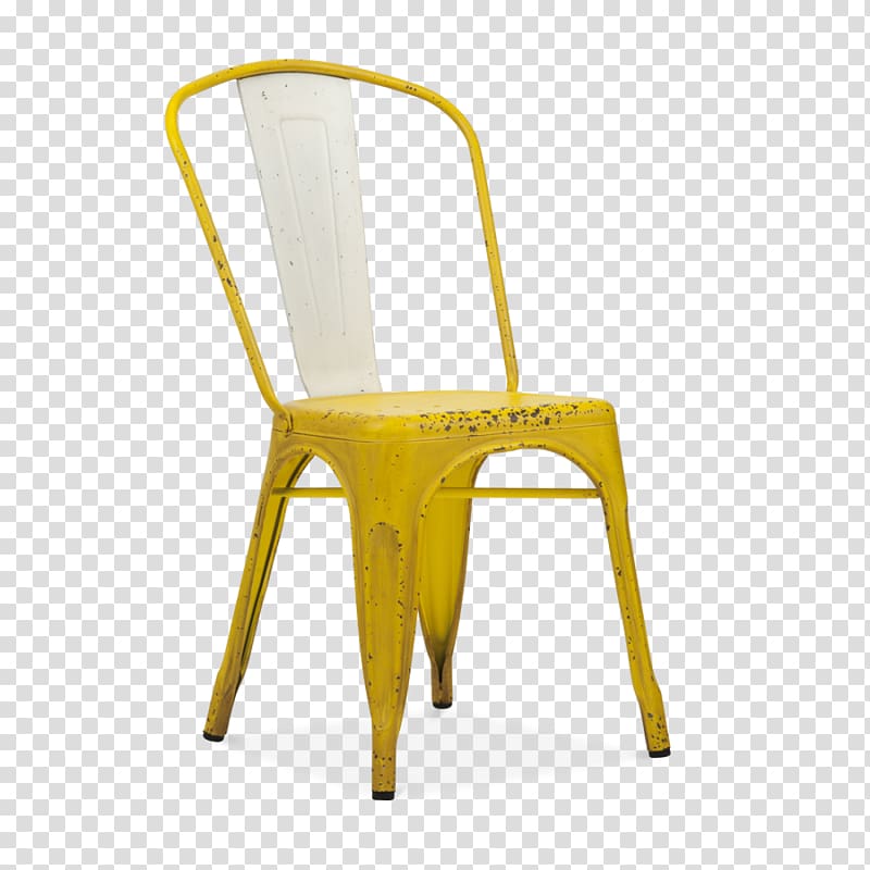 Table Chair Furniture Dining room Stool, retro sunbeams with yellow stripes transparent background PNG clipart