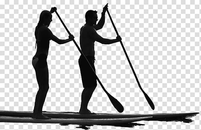 Standup paddleboarding Surfing , paddle transparent background PNG clipart