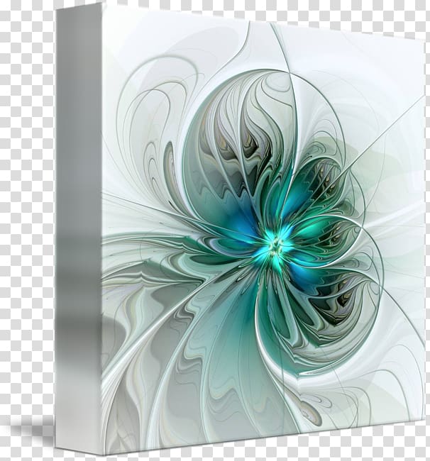 painting Canvas Still life Art Turquoise, abstract blue transparent background PNG clipart