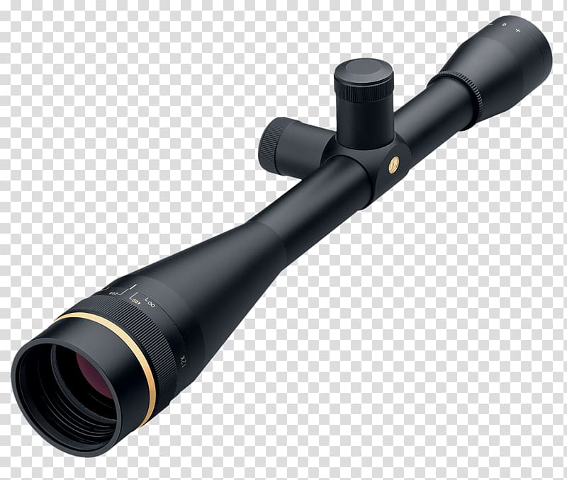 Telescopic sight Leupold & Stevens, Inc. Rifle Red dot sight Hunting, scope transparent background PNG clipart