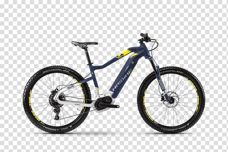 Electric bicycle Haibike Mountain bike Cycling, Mount Bike transparent background PNG clipart