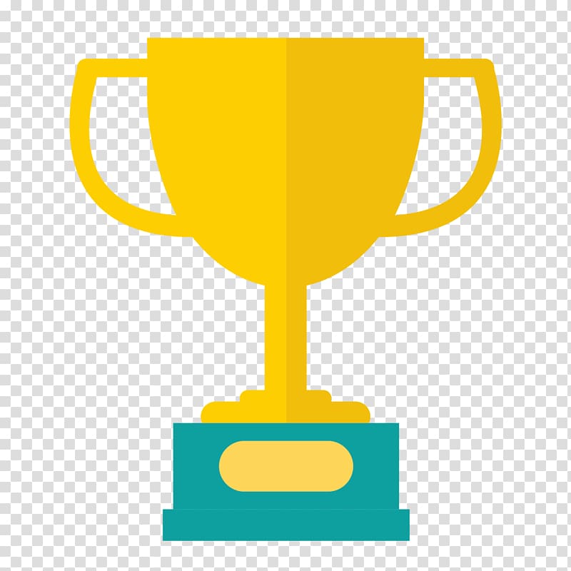 gold and teal trophy illustration, Trophy Icon, Trophy transparent background PNG clipart