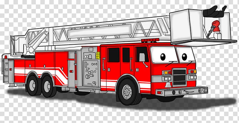 Fire engine Car Fire department, car transparent background PNG clipart