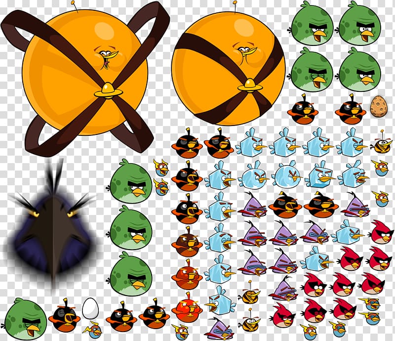 Angry Birds Space Angry Birds Rio Angry Birds Seasons Angry Birds Star Wars, all kinds of pigeons transparent background PNG clipart