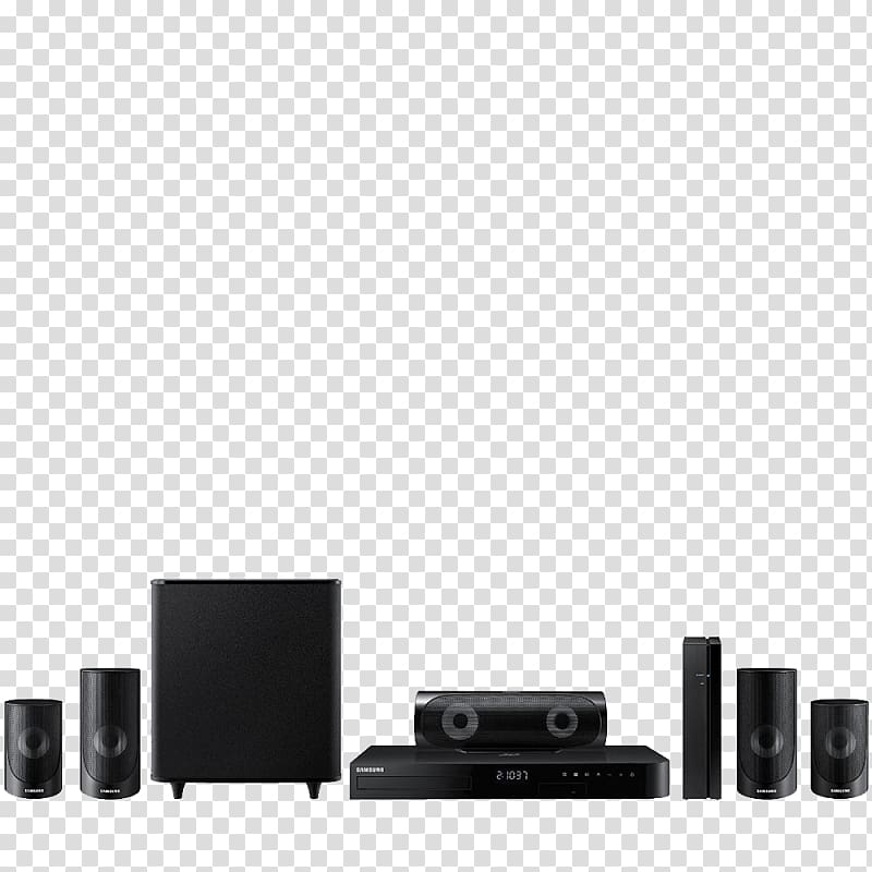 Blu-ray disc Samsung HT-J4500 Home Theater Systems 5.1 surround sound, samsung transparent background PNG clipart