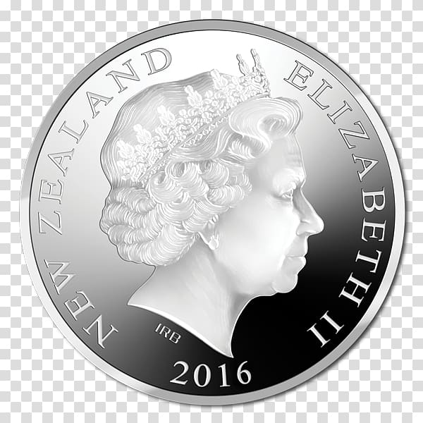 New Zealand dollar Proof coinage Silver coin, Coin transparent background PNG clipart