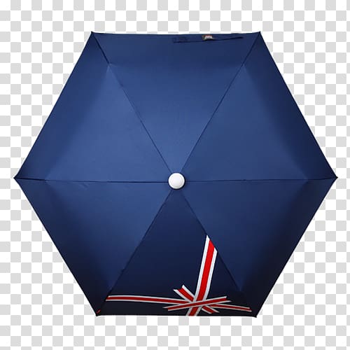 Cobalt blue Umbrella, design transparent background PNG clipart