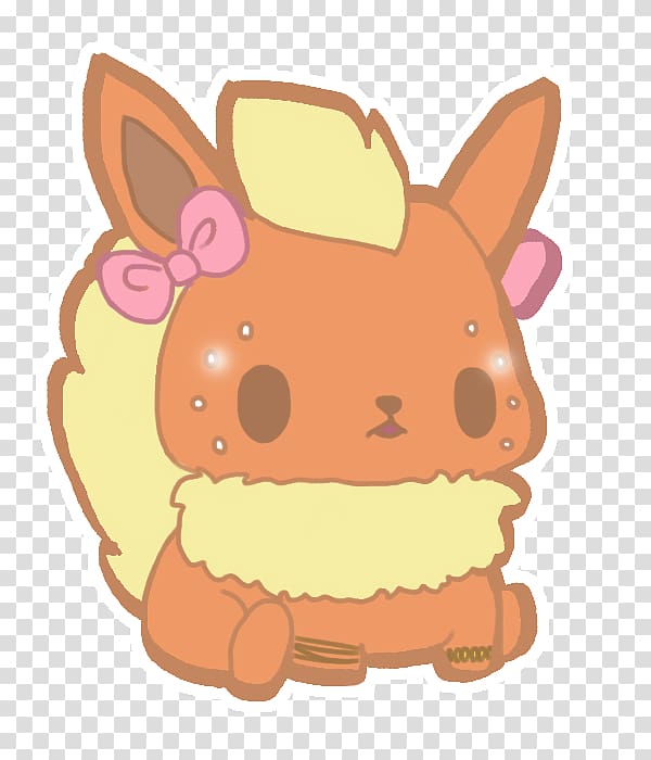 Flareon Eevee Chibi Umbreon Drawing, Chibi transparent background PNG clipart