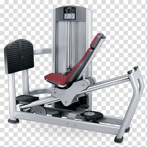 Leg press Exercise equipment Life Fitness Leg curl Bench, Leg Press transparent background PNG clipart